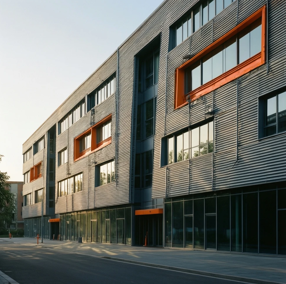 Projet commercial — Habillage de façade
