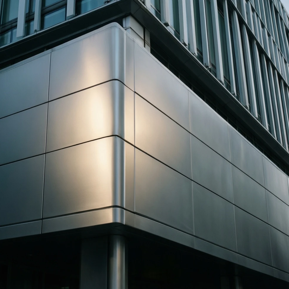 Projet commercial habillage de façade