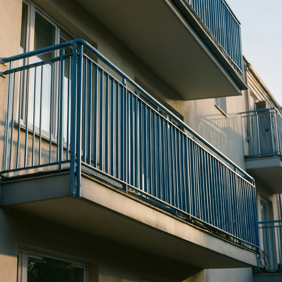 Projet résidentiel balcons sécurisés